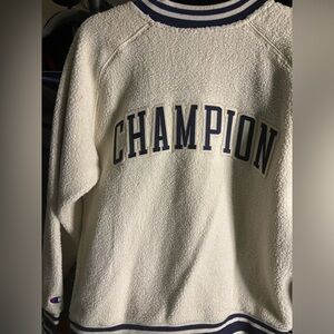 Champion sherpa Varsity jacket